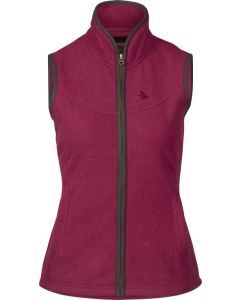 Seeland Woodcock fleece waistcoat Women Classic burgundy