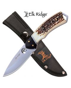 Elk ridge fixed jigged bone