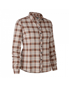 Deerhunter Lady Louisa Shirt- Orange Check