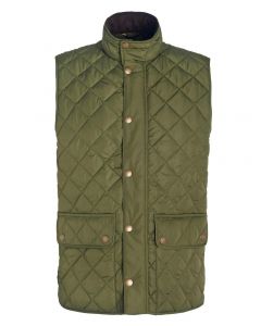 Barbour Lowerdale Gilet- Dark  Moss