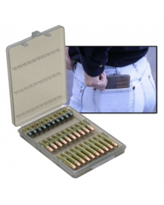 24W30-22-41 MTM Case Gard Ammo-Wallet 30 Round 22 Long Rifle 17 HRM Mach 2 Clear Smoke